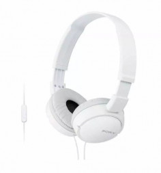 Наушники-гарнитура SONY MDR-ZX110AP/W Цвет Белый