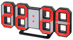 Будильник PERFEO (PF-5199) LUMINOUS PF-663, черный/голубой