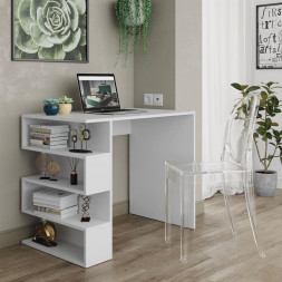 Стол НК-МЕБЕЛЬ STERN стол письменный Т-12 (16 мм) Белый 72674939 (1 кор.)