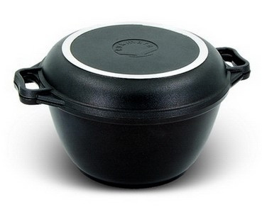 Казан КУКМОР К44а с кр/сковор 4, 0л
