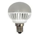 Лампа светодиодная ECOLA globe K4LW54ELC 5,4W G45 E14 2700K шар 81x45 (10)