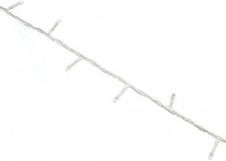 Светодиодная гирлянда ECOLA N5YM10ELC LED гирлянда 220V IP44 Нить наращиваемая (базовая секция) 10м 160Led RGBW, 8 режимов, прозр.провод с вилкой разноцветный