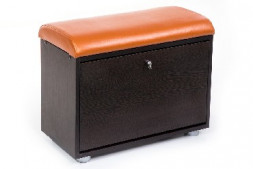 Обувница БИТЕЛ МС-1 Венге/Терракот С-120 (2 кор)