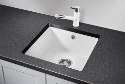 Мойка кухонная GRANULA GR-4451 АРКТИК (БЕЛЫЙ) кварц