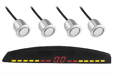 Датчик парковки INTERPOWER IP-415 SILVER 4 датчика (19 mm)