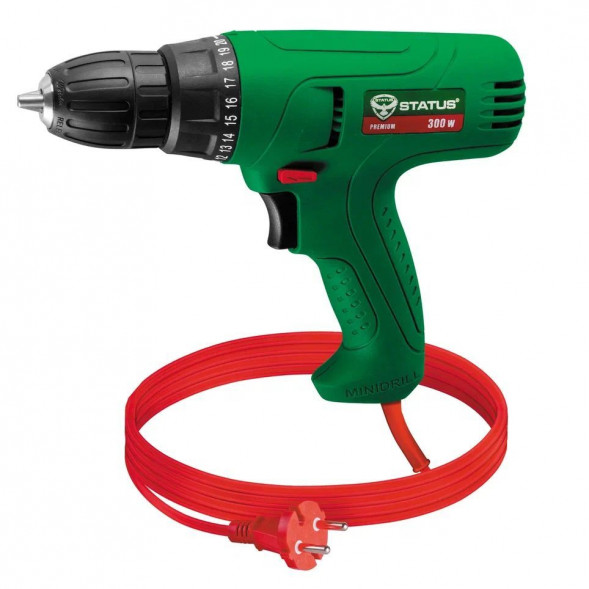 Дрели низкооборотистые STATUS SD 300 ДРЕЛЬ - ШУРУПОВЕРТ