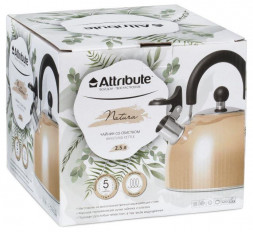 Чайник ATTRIBUTE ASN008 Чайник NATURA 2.5л