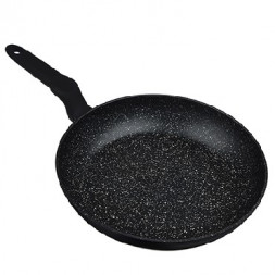 Сковорода SATOSHI Стоун d28см, антипригарное покрытие Мрамор, индукция 846-443