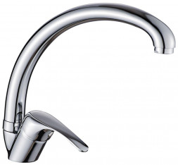 Смеситель для кухни GOTA ROCIO G062410-GOTA Teruel Смеситель д/кухни шар. с высоким изливом, креп.гайка d35