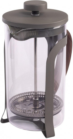 DOMENIK DMF252 Френч-пресс COLOR&amp;WOOD серо-зеленый 600мл