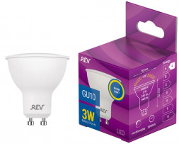 Лампа светодиодная REV 32326 6 PAR16 3Вт GU10 3000K