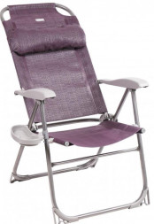 Кресло-шезлонг NIKA KШ2/1 баклажа