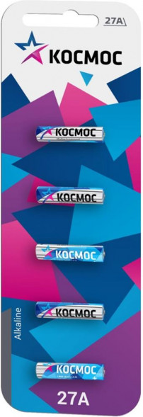 Элементы питания КОСМОС KOC27A5BL