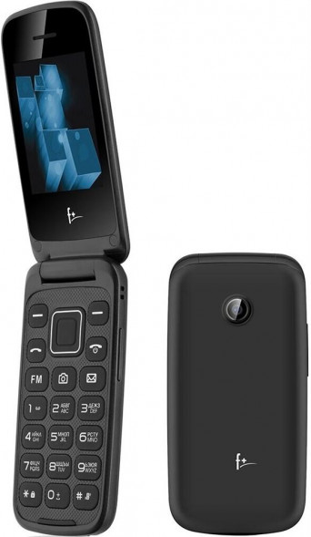 Телефон мобильный F+ Flip 2 Black