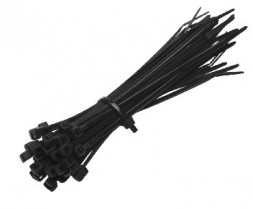 Кабельный хомут REV 08299 6 Кабельный хомут 300х4,8мм. 100шт. Цвет: черный