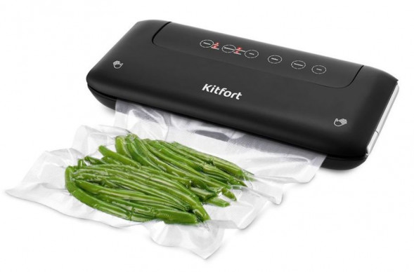 Вакуумный упаковщик KITFORT KT-1508 черный