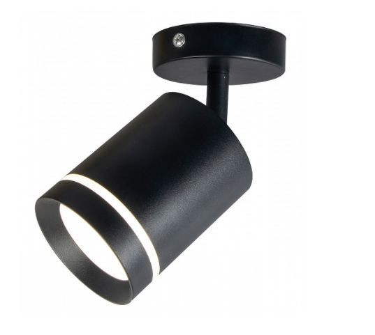 Светильник ESCADA 20009SMA/01 LED 8W 4200K черный матовый