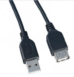 Кабель, переходник PERFEO (U4501) USB2.0 A вилка - А розетка 0.5 м