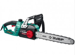 Пила цепная электрическая ЗУБР ПЦ-2440 2400 Вт, 40 см шина, пила цепная электрическая