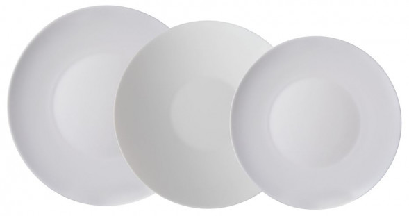 Набор столовый ROYAL GARDEN Набор столовый Round Classic White M 18 пр. RG006RC Н3119