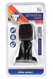 Держатель автомобильный NOVA BRIGHT на присоске с фиксатором 47904