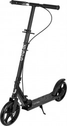 Самокат РЫЖИЙ КОТ 2-х колёсный AI-DAN (колеса PU 200мм, 88,5-102,5см, до 100кг) чёрный СМК-0885 ПП-00218710