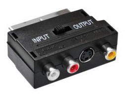 переходник EXPLOYD EX-AD-1414 Адаптер SCART- 3 RCA + S-VIDEO