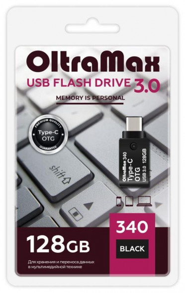 USB-флэш OLTRAMAX OM-128GB-340-Black 3.0