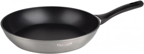RONDELL Сковорода Platino RDA-1471 круглая 24см покрытие: Xylan Plus ручка несъемная (без крышки) стальной
