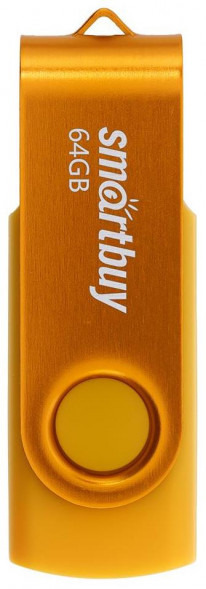 USB-флэш SMARTBUY (SB064GB2TWY) UFD 2.0 064GB Twist Yellow желтый