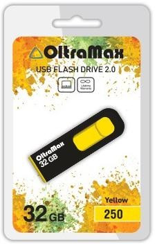 USB флэш-накопитель OLTRAMAX OM-32GB-250-желтый