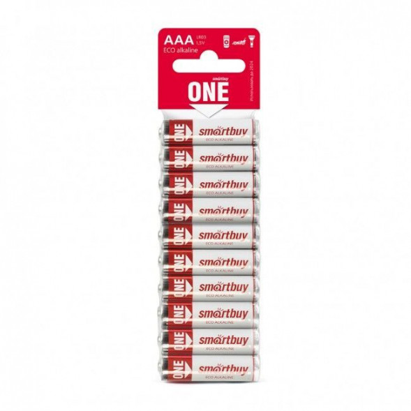 Элементы питания SMARTBUY (SOBA-2A10B-Eco) Батарейка алкалиновая LR6/10B