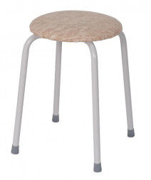 Табурет ЗМИ Табурет круглый &quot;Пенёк крепкий&quot; 220 бежевый Т 266