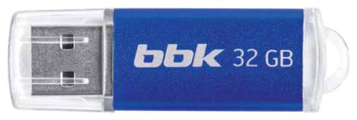USB флеш накопитель BBK 032G-RCT синий, 32Гб, USB2.0, ROCKET серия