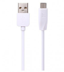 ИНТЕРФЕЙСНЫЙ КАБЕЛЬ HOCO (6957531042686) X1 USB (m)-microUSB (m) 2.0м - белый
