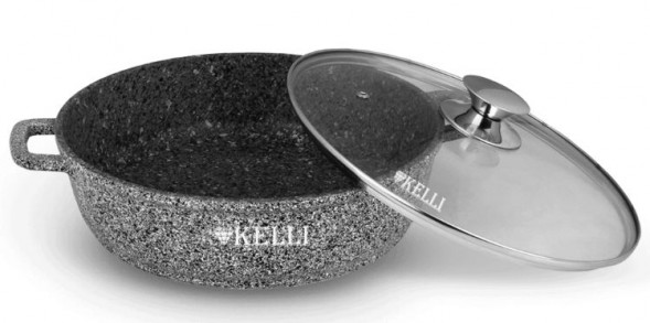 Сковорода-сотейник KELLI KL-4021-28 5,0л.