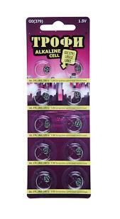 Элементы питания ТРОФИ G8 (391) LR1120, LR55 (10)