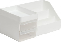 Органайзер VIOLET для косметики (белый/прозрачный) 330006