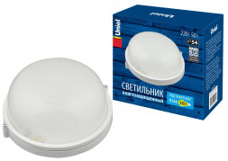 ЭЛЕКТРИКА UNIEL (UL-00006771) UWL-R01 100W/E27 IP54 WHITE Круг