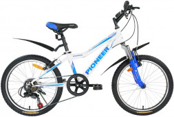 Велосипед PIONEER RANGER 20&quot;/11&quot; white-bllue-darkblue