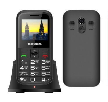 Телефон мобильный TEXET TM-B418 Черный