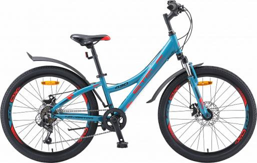 Велосипед STELS Navigator-430 MD 24&quot; V010 LU095478 LU095015 11.5&quot; Голубой 2023