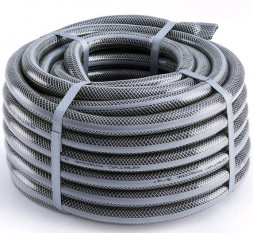 Шланг поливочный ГИДРОАГРЕГАТ Шланг поливочный Д=3/4" (20м) арм. 3-х слойный Гидроагрегат АМАТУС классик (набор сереб.коннекторов)