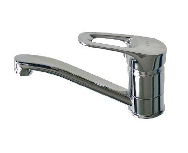 Смеситель для кухни STELS 7304S Смеситель кухонный нос 15 см шаровый