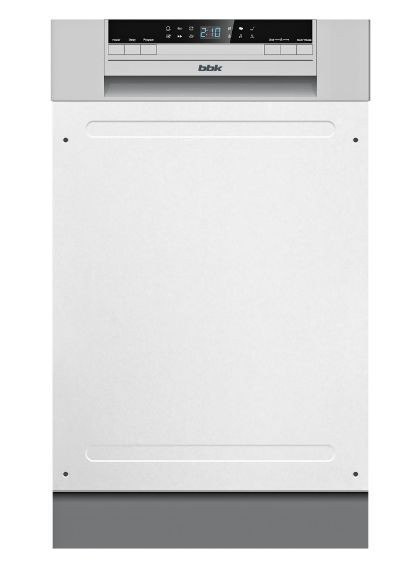 Посудомоечная машина BBK 45-DW202D серебро