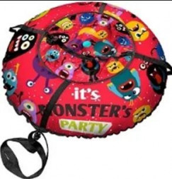 Санки-ватрушка монстры PROFFI диаметр 100 см Fani Sani/8 FANI SANI Санки-ватрушка монстры PROFFI диаметр 100 см Fani Sani/8 84068