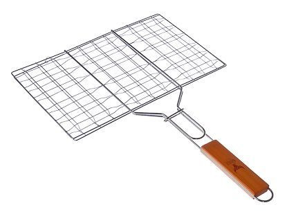 Решетка-гриль GRILLBOOM Решётка-гриль хром., 47х(34X20)см 104-029