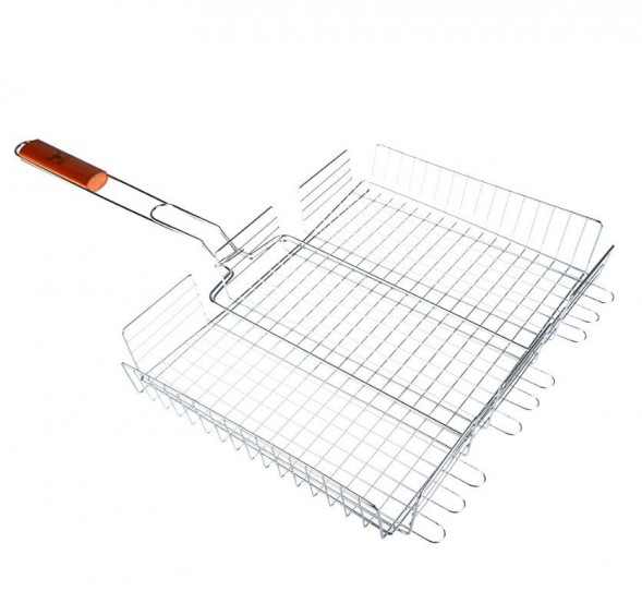 Решетка гриль GRILLBOOM Решетка-гриль хром., 35х43х7см