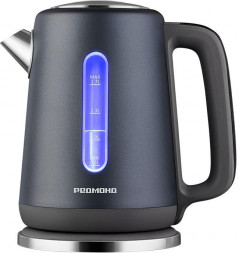 Чайник электрический REDMOND KM-238, серо-голубой