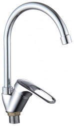 Смеситель для кухни GOTA ROCIO G162310-GOTA Salamanca Смеситель д/кухни шар. с высоким изливом, креп.гайка d40